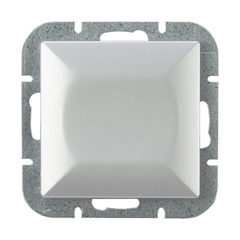 Łącznik p/t jednobiegunowy Pearl, 10A, 250V, WP-1P, srebrny Łącznik p/t jednobiegunowy Pearl, 10A, 250V, WP-1P, srebrny