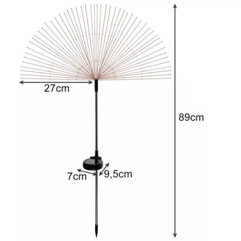 Lampa ogrodowa solarna- dmuchawce Gardlov 23561 Lampa ogrodowa solarna- dmuchawce Gardlov 23561
