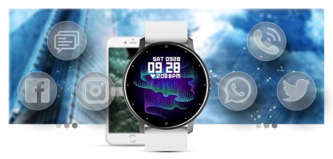 SMARTWATCH DAMSKI GRAVITY GT1-11 SMARTWATCH DAMSKI GRAVITY GT1-11