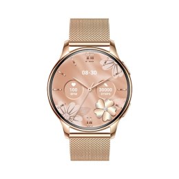 SMARTWATCH DAMSKI VELTORI VT300-1 ZŁOTA BRANSOLETA