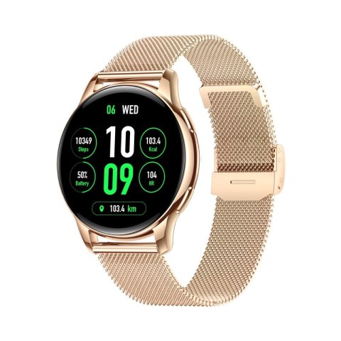 SMARTWATCH DAMSKI VELTORI VT300-1 ZŁOTA BRANSOLETA SMARTWATCH DAMSKI VELTORI VT300-1 ZŁOTA BRANSOLETA