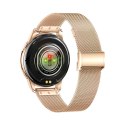 SMARTWATCH DAMSKI VELTORI VT300-1 ZŁOTA BRANSOLETA