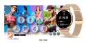SMARTWATCH DAMSKI VELTORI VT300-1 ZŁOTA BRANSOLETA