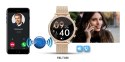 SMARTWATCH DAMSKI VELTORI VT310-1 ZŁOTA BRANSOLETA + RÓŻOWY PASEK SILIKONOWY
