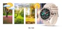 SMARTWATCH DAMSKI VELTORI VT320-1 ZŁOTA BRANSOLETA + RÓŻOWY PASEK SILIKONOWY