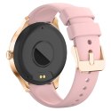 SMARTWATCH DAMSKI VELTORI VT360-1 RÓŻOWY PASEK SILIKONOWY