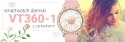 SMARTWATCH DAMSKI VELTORI VT360-1 RÓŻOWY PASEK SILIKONOWY