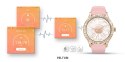 SMARTWATCH DAMSKI VELTORI VT360-1 RÓŻOWY PASEK SILIKONOWY