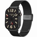 SMARTWATCH GRAVITY GT15-2 POMARAŃCZOWY PASEK SILIKONOWY + CZARNA BRANSOLETA