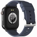 SMARTWATCH GRAVITY GT15-4 NIEBIESKI PASEK SILIKONOWY + TYTANOWA BRANSOLETA