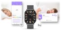 SMARTWATCH GRAVITY GT15-4 NIEBIESKI PASEK SILIKONOWY + TYTANOWA BRANSOLETA