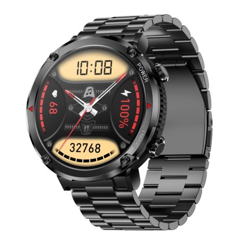 SMARTWATCH GRAVITY GT21-1+ CZARNY PASEK SILIKONOWY SMARTWATCH GRAVITY GT21-1+ CZARNY PASEK SILIKONOWY