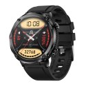 SMARTWATCH GRAVITY GT21-1+ CZARNY PASEK SILIKONOWY