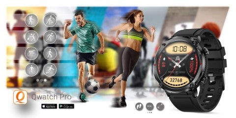SMARTWATCH GRAVITY GT21-1+ CZARNY PASEK SILIKONOWY SMARTWATCH GRAVITY GT21-1+ CZARNY PASEK SILIKONOWY