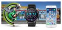 SMARTWATCH GRAVITY GT21-1+ CZARNY PASEK SILIKONOWY