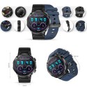SMARTWATCH GRAVITY GT21-5 + GRANATOWY PASEK SILIKONOWY
