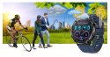 SMARTWATCH GRAVITY GT21-5 + GRANATOWY PASEK SILIKONOWY