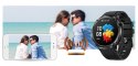 SMARTWATCH GRAVITY GT21-5 + GRANATOWY PASEK SILIKONOWY