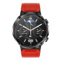 SMARTWATCH GRAVITY GT21-6 + CZERWONY PASEK SILIKONOWY