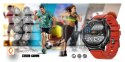 SMARTWATCH GRAVITY GT21-6 + CZERWONY PASEK SILIKONOWY