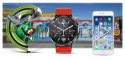 SMARTWATCH GRAVITY GT21-6 + CZERWONY PASEK SILIKONOWY