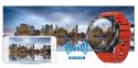 SMARTWATCH GRAVITY GT21-6 + CZERWONY PASEK SILIKONOWY