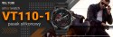SMARTWATCH VELTORI VT110-1 CZARNY PASEK SILIKONOWY