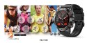 SMARTWATCH VELTORI VT120-1 CZARNY PASEK SILIKONOWY