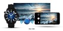 SMARTWATCH VELTORI VT150-1 CZARNY PASEK SILIKONOWY + CZARNA BRANSOLETA