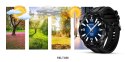 SMARTWATCH VELTORI VT150-1 CZARNY PASEK SILIKONOWY + CZARNA BRANSOLETA