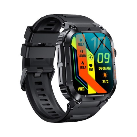 SMARTWATCH VELTORI VT200-1 CZARNY PASEK SILIKONOWY SMARTWATCH VELTORI VT200-1 CZARNY PASEK SILIKONOWY