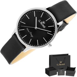 ZEGAREK DAMSKI G. ROSSI 10317A8-1A1 + BOX