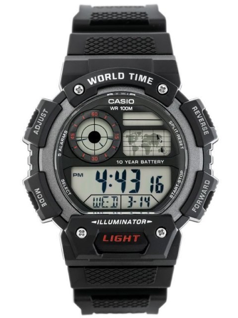 ZEGAREK MĘSKI CASIO AE-1400WH-1AVDF (zd111a) + BOX ZEGAREK MĘSKI CASIO AE-1400WH-1AVDF (zd111a) + BOX