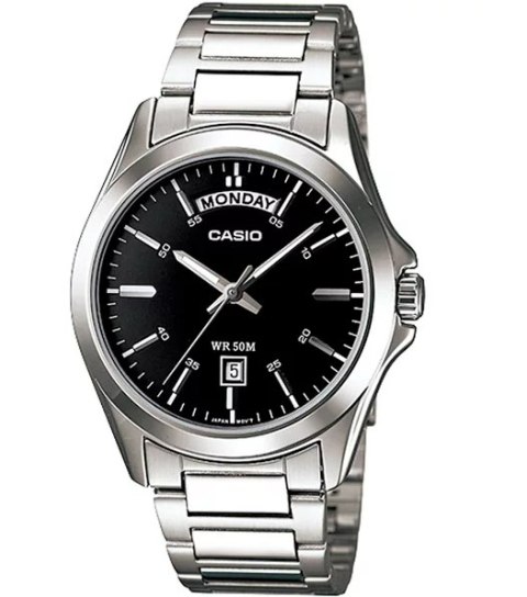 ZEGAREK MĘSKI CASIO MTP-1370D-1A1V (zd025b) + BOX ZEGAREK MĘSKI CASIO MTP-1370D-1A1V (zd025b) + BOX
