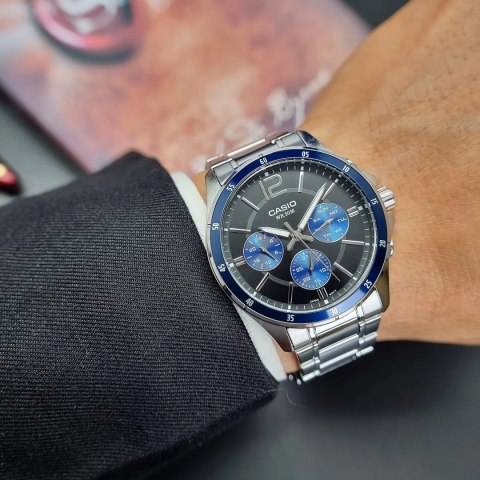 ZEGAREK MĘSKI CASIO MTP-1374D-2AV (zd063c) + BOX ZEGAREK MĘSKI CASIO MTP-1374D-2AV (zd063c) + BOX