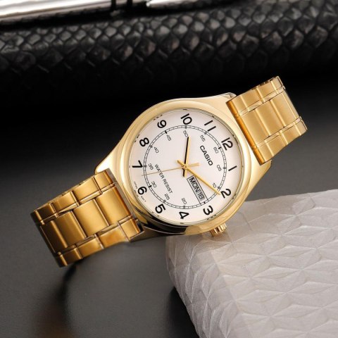 ZEGAREK MĘSKI CASIO MTP-V006G-7B + BOX ZEGAREK MĘSKI CASIO MTP-V006G-7B + BOX