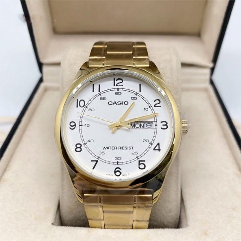 ZEGAREK MĘSKI CASIO MTP-V006G-7B + BOX ZEGAREK MĘSKI CASIO MTP-V006G-7B + BOX