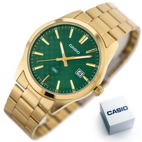 ZEGAREK MĘSKI CASIO MTP-VD03G-3A + BOX ZEGAREK MĘSKI CASIO MTP-VD03G-3A + BOX