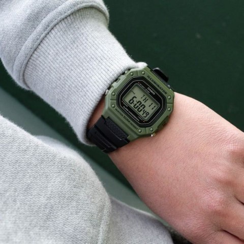 ZEGAREK MĘSKI CASIO W-218H-3A + BOX ZEGAREK MĘSKI CASIO W-218H-3A + BOX