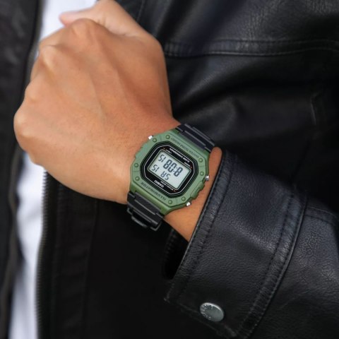 ZEGAREK MĘSKI CASIO W-218H-3A + BOX ZEGAREK MĘSKI CASIO W-218H-3A + BOX