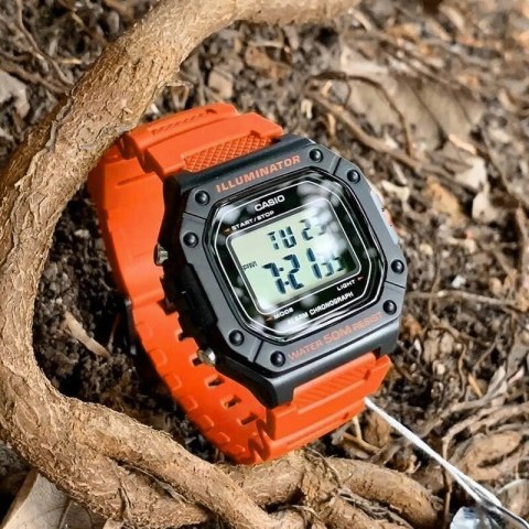 ZEGAREK MĘSKI CASIO W-218H-4B2 + BOX ZEGAREK MĘSKI CASIO W-218H-4B2 + BOX