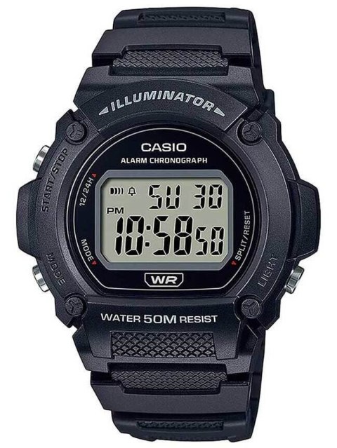 ZEGAREK MĘSKI CASIO W-219H-1A + BOX ZEGAREK MĘSKI CASIO W-219H-1A + BOX