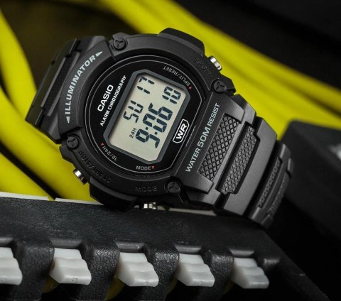 ZEGAREK MĘSKI CASIO W-219H-1A + BOX ZEGAREK MĘSKI CASIO W-219H-1A + BOX