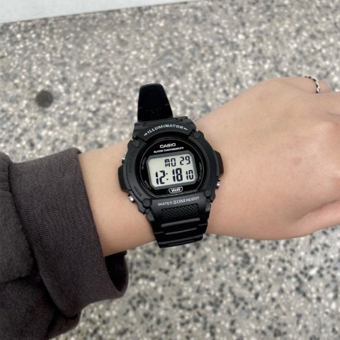 ZEGAREK MĘSKI CASIO W-219H-1A + BOX ZEGAREK MĘSKI CASIO W-219H-1A + BOX