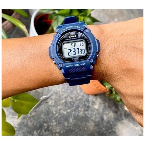 ZEGAREK MĘSKI CASIO W-219H-2A + BOX ZEGAREK MĘSKI CASIO W-219H-2A + BOX