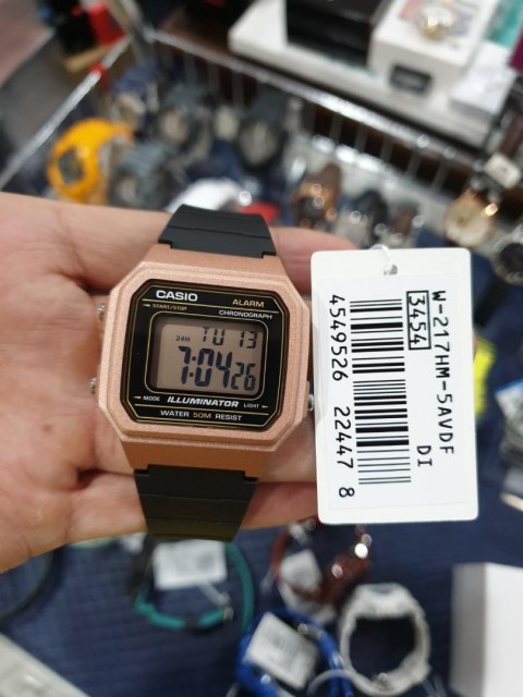 ZEGAREK UNISEX CASIO W-217HM-5A + BOX ZEGAREK UNISEX CASIO W-217HM-5A + BOX
