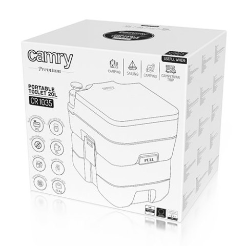 CR 1035 Toaleta turystyczna 20 l CR 1035 Toaleta turystyczna 20 l