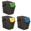Kosz na śmieci Keden SORTI BOX - czarny recykling