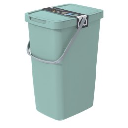 Kosz na śmieci SYSTEMA Q - jasno zielony 20l. Keden