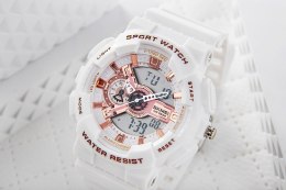 ZEGAREK DAMSKI SKMEI 1688WT+ BOX